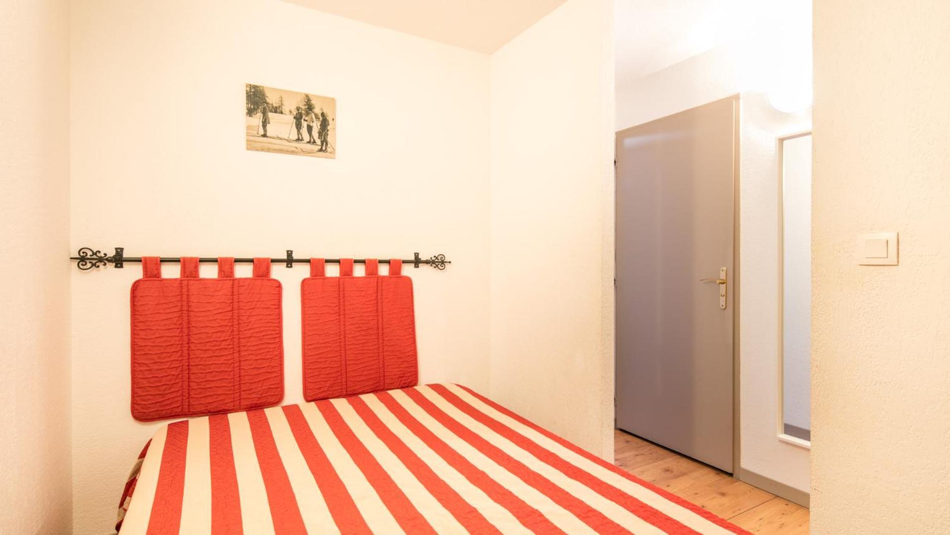 Studio sleeping area