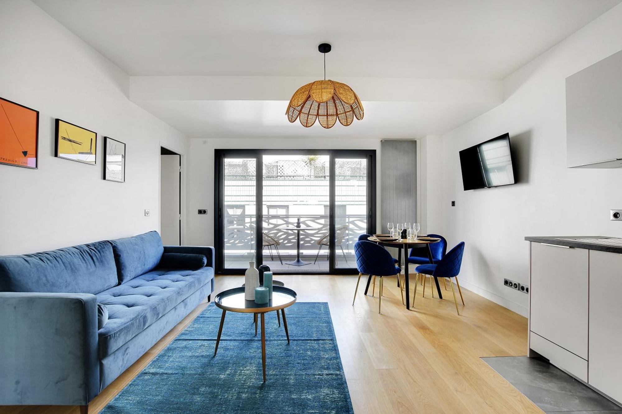 Apartamento con ducha
