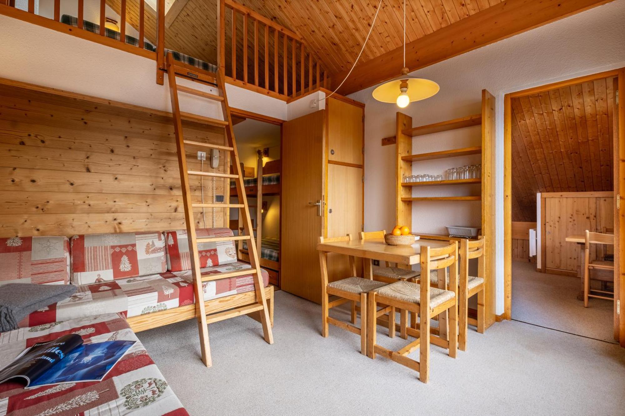 One-Bedroom Apartment Mezzanine Sleeping Alcove