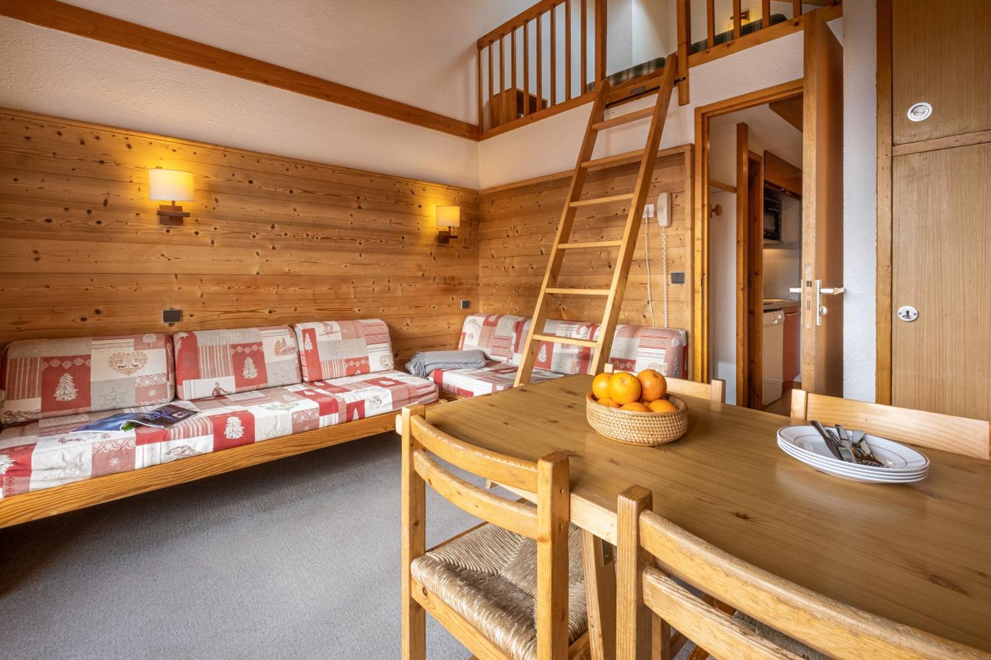 One-Bedroom Apartment Mezzanine Sleeping Alcove
