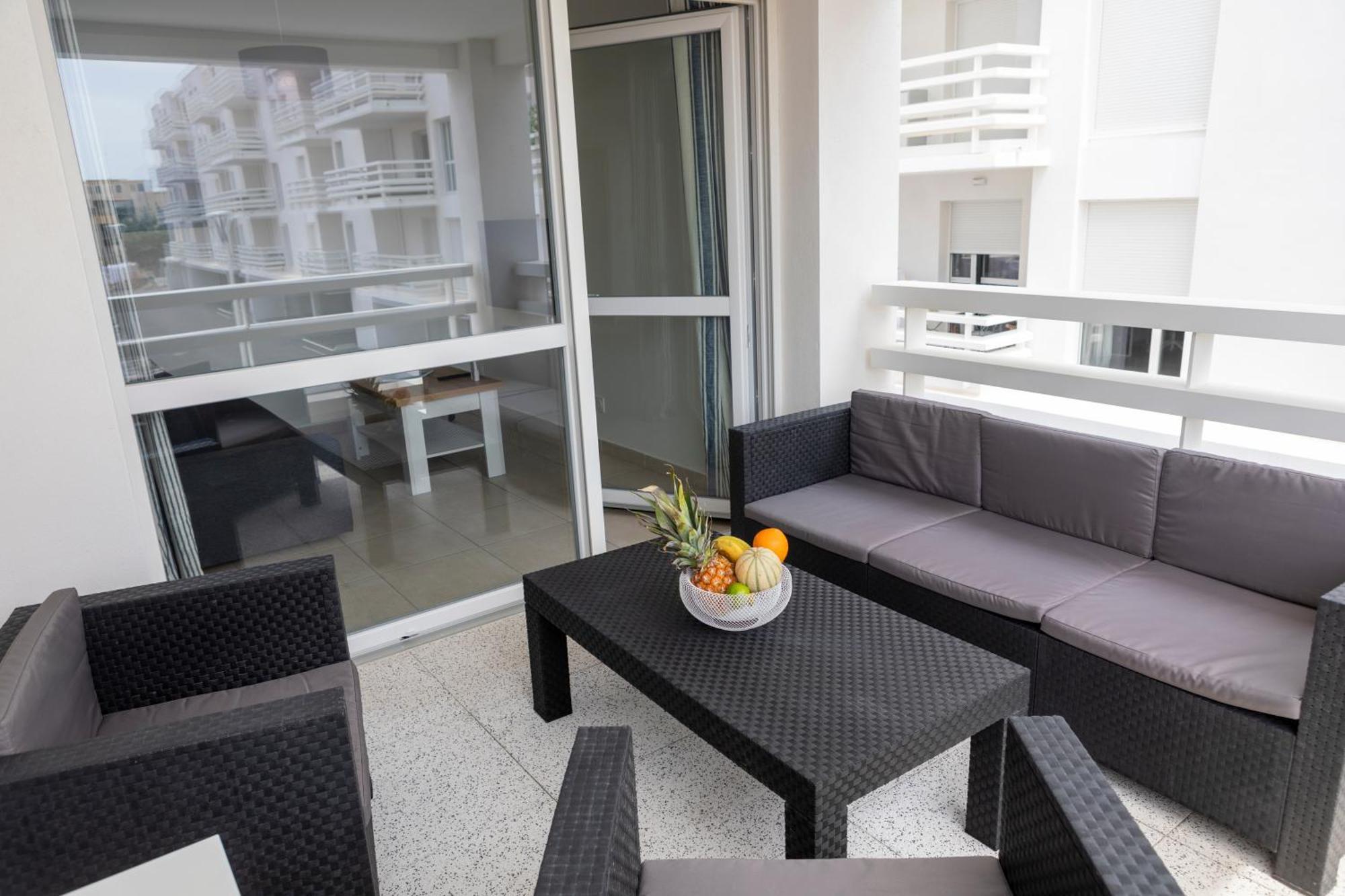 Two-Bedroom Apartment Terrace