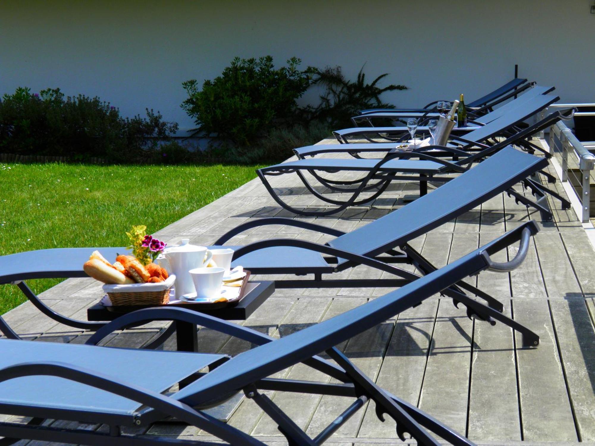 Chambre Lits Jumeaux avec Terrasse - Vue sur Mer