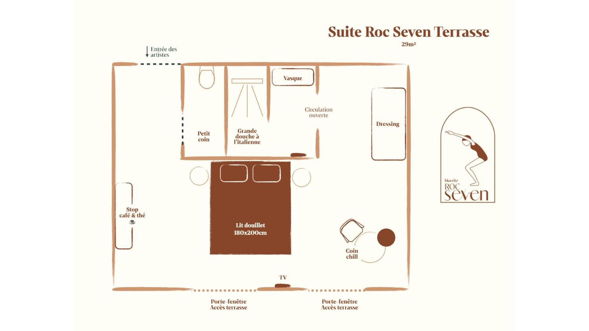 Suite com Terraço