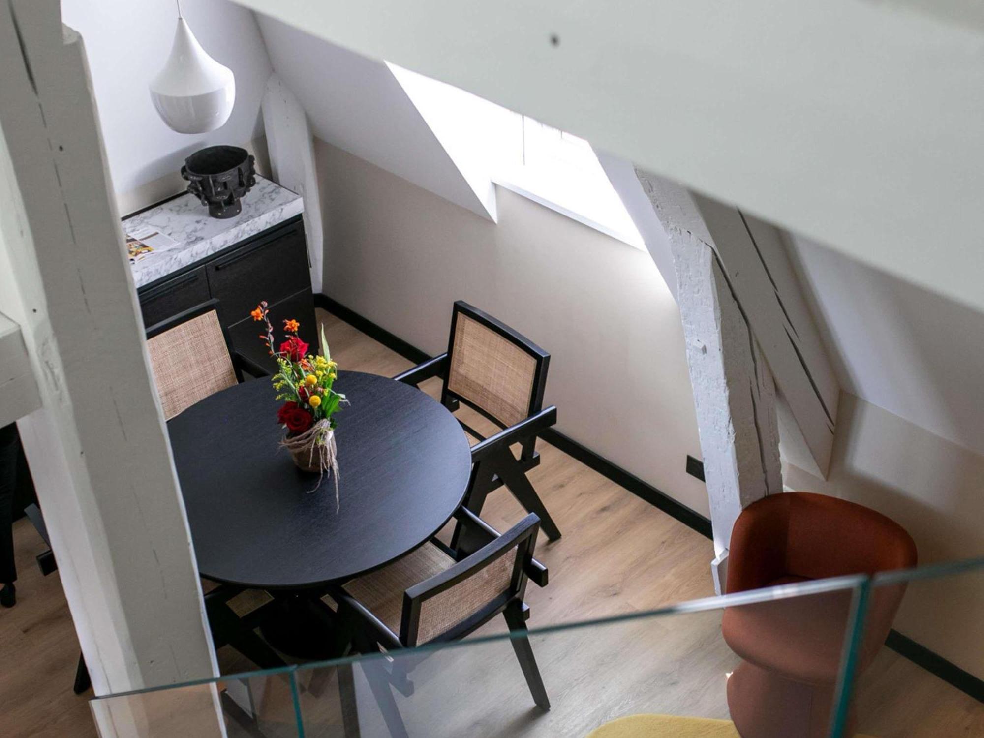 Duplex Suite with Queen Bed  and View