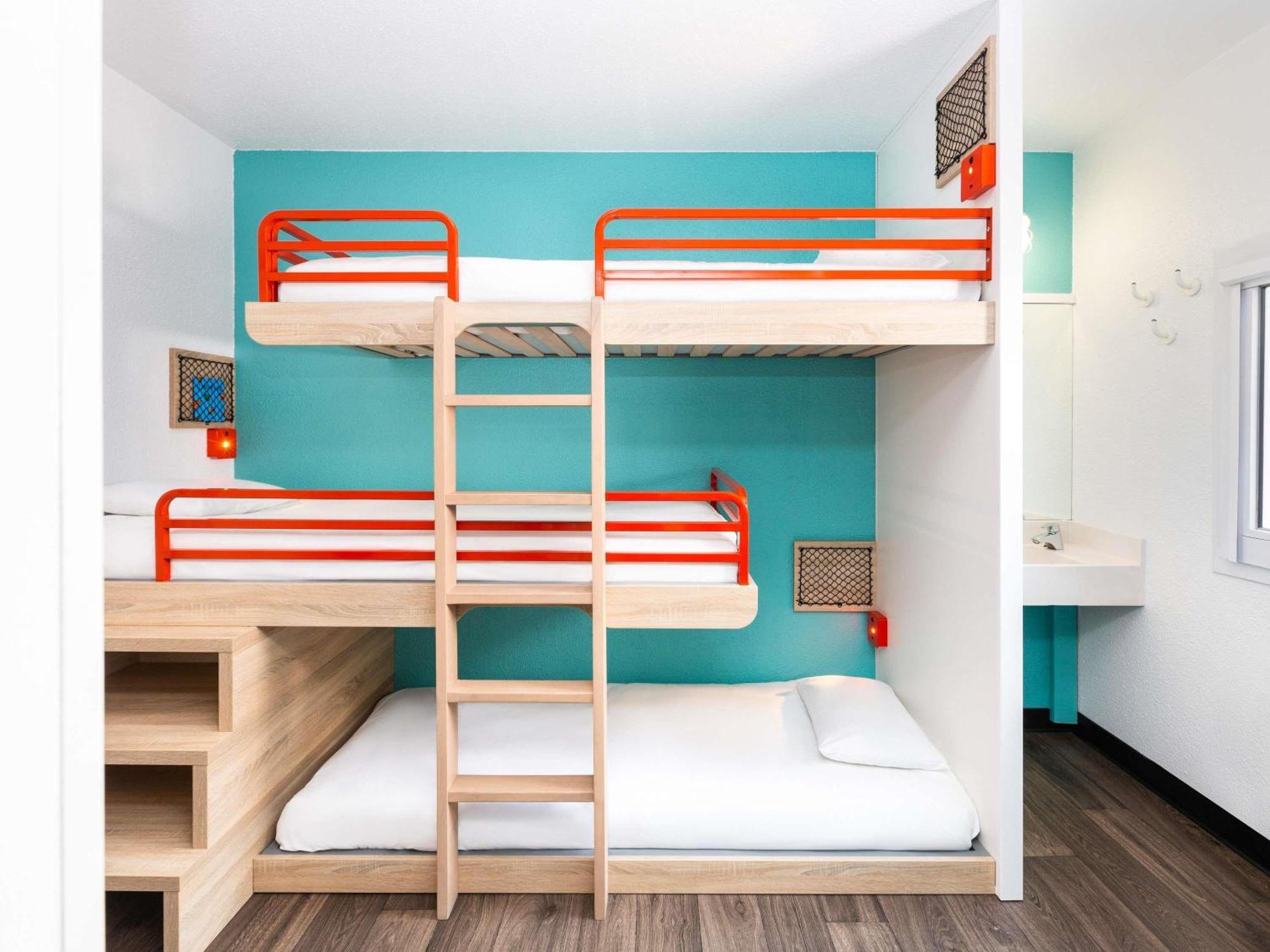 Bed in 6-Bed Male Dormitory Room