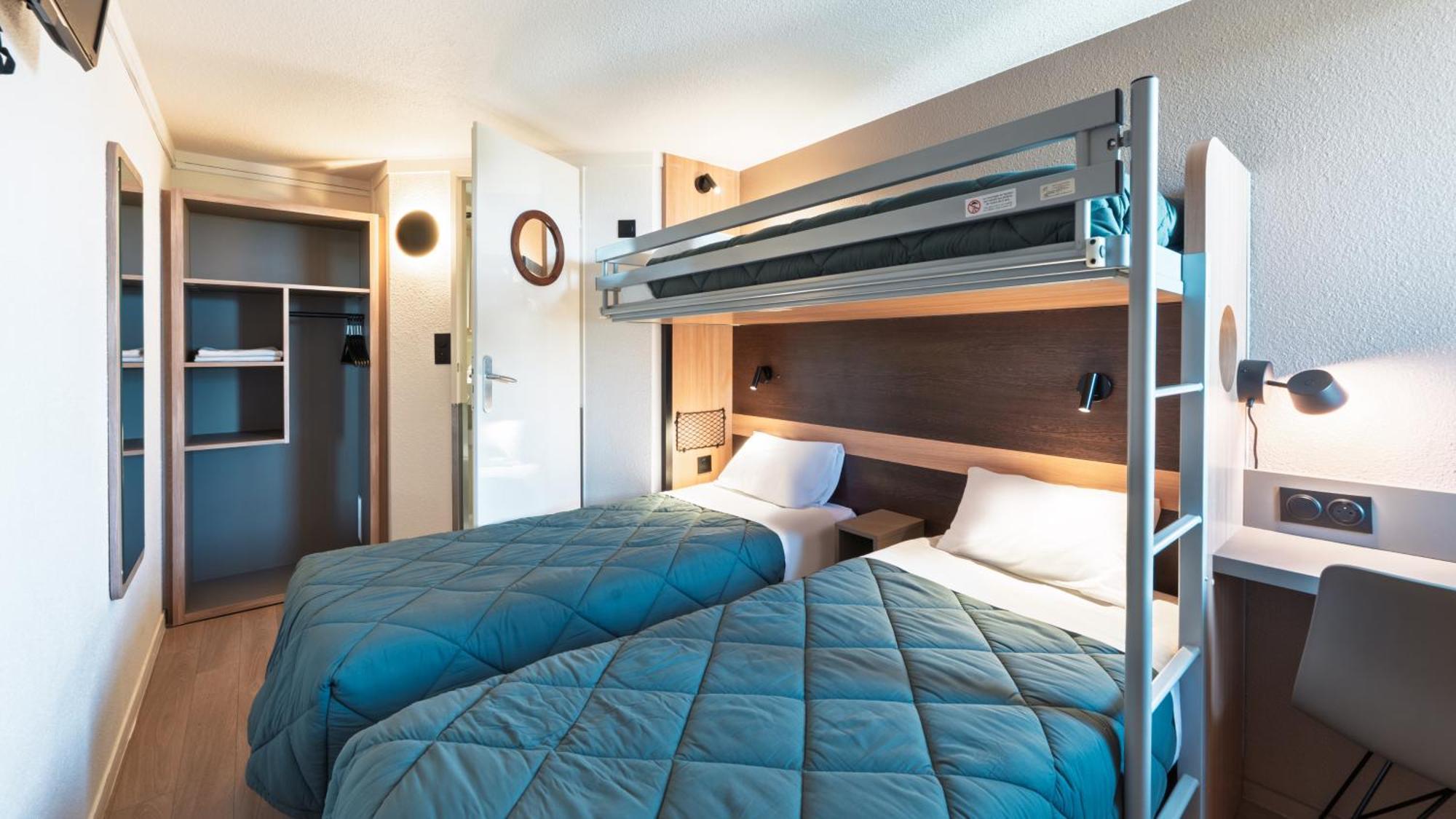 Standard Room 2 Single Beds 1 Bunk Bed