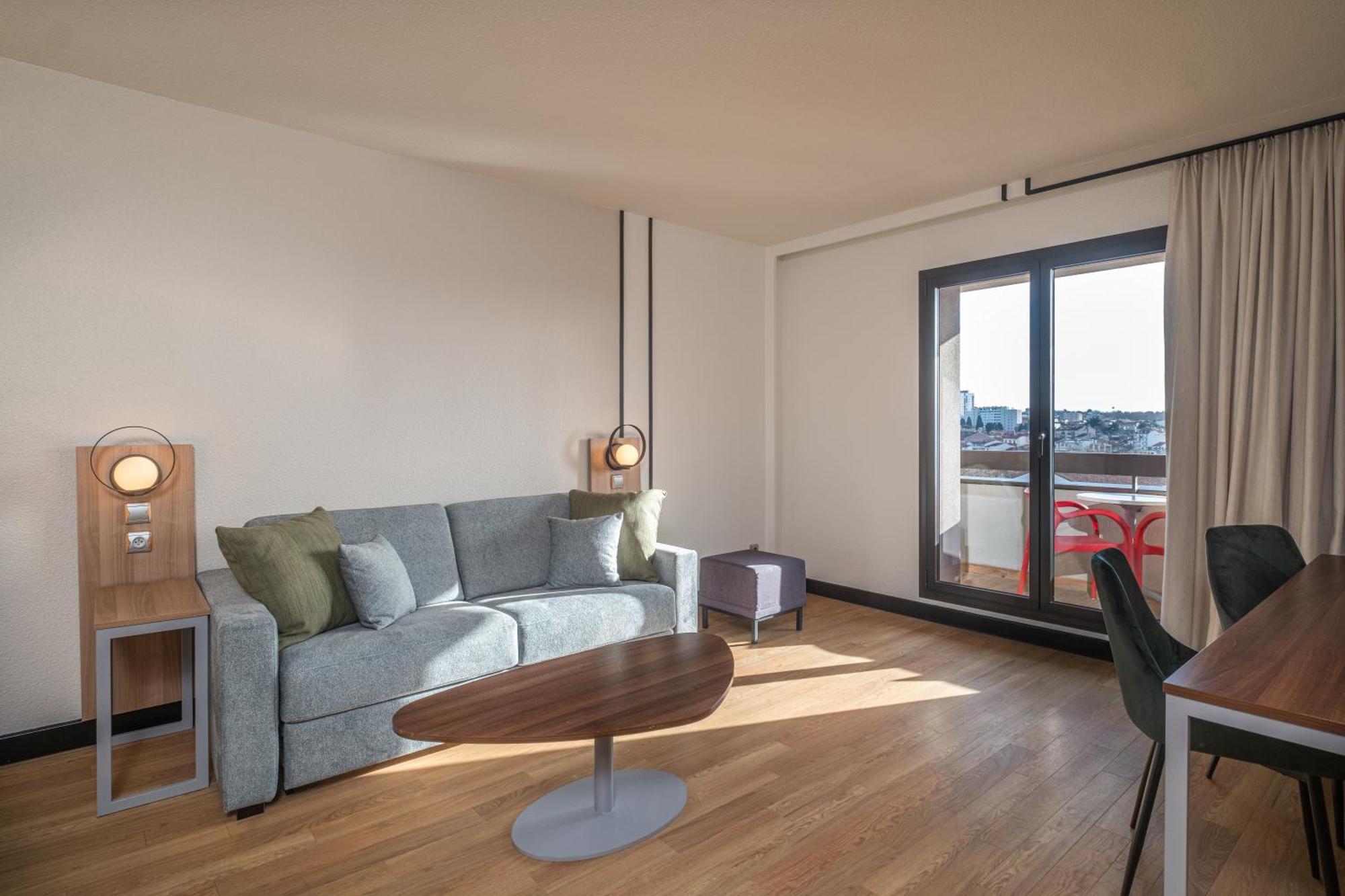 One-Bedroom Apartment Balcony