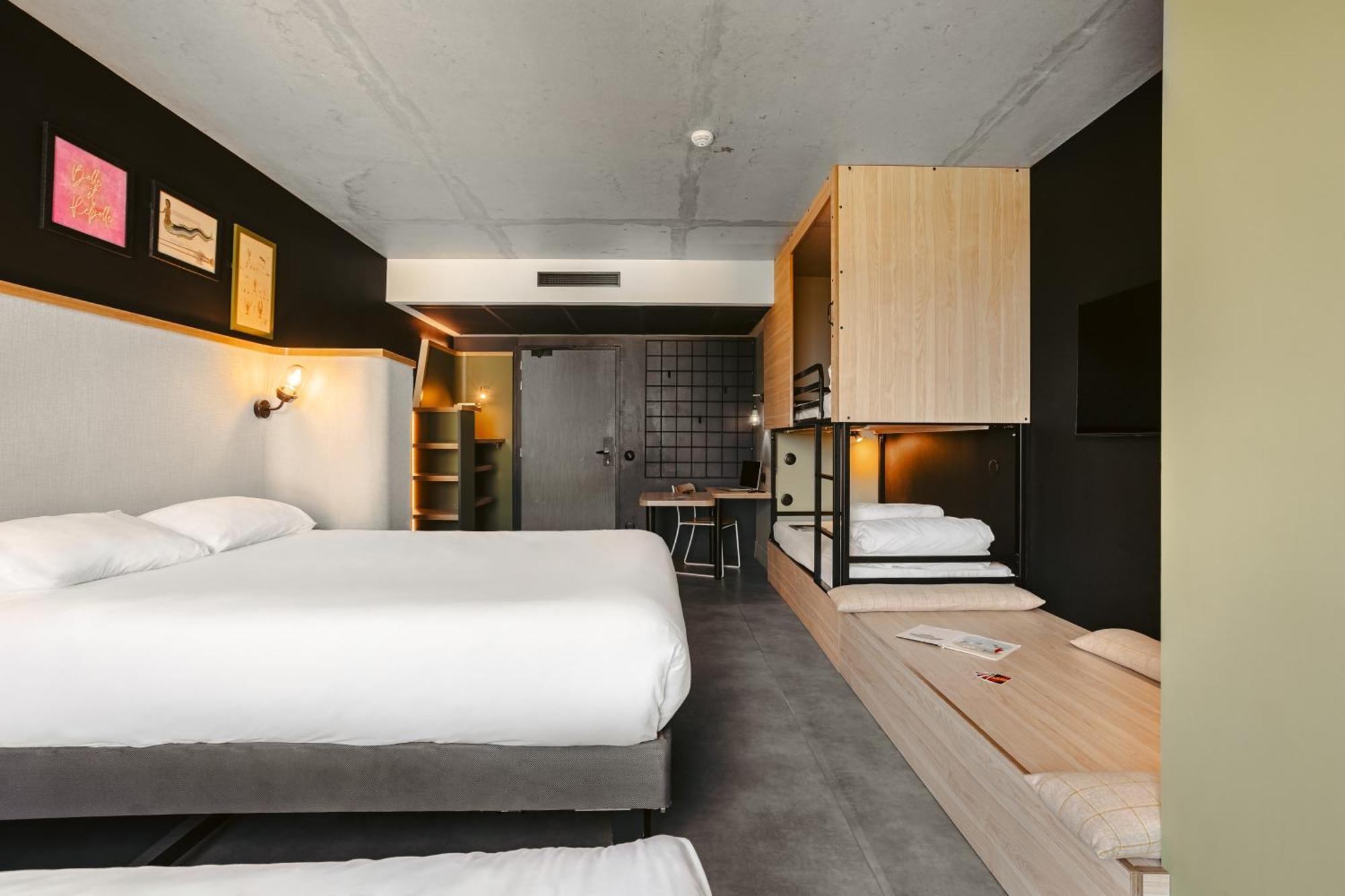 Standard Room One Double Bed Three Single Beds