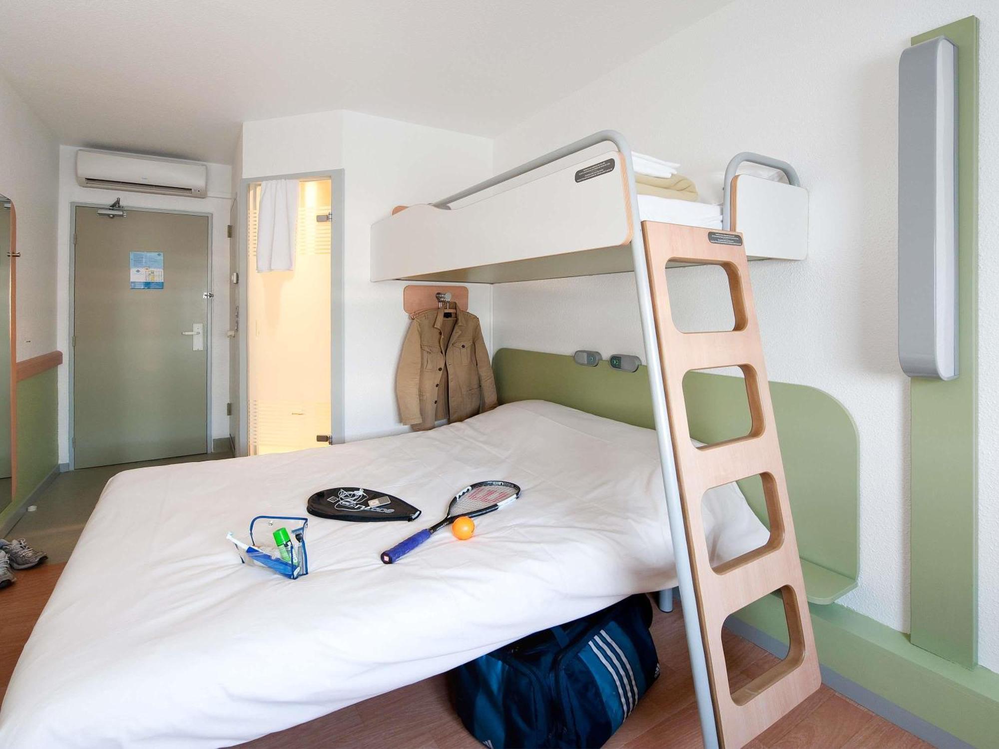 Triple Room One Double Bed One Bunk Bed