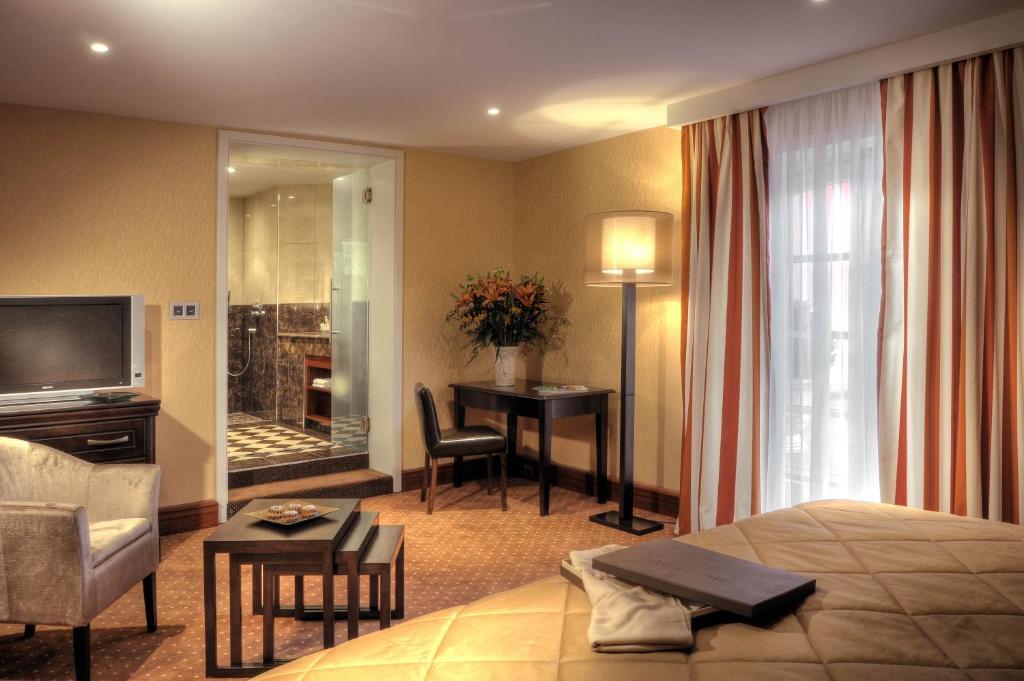 Doppelzimmer mit Zugang zum Spa