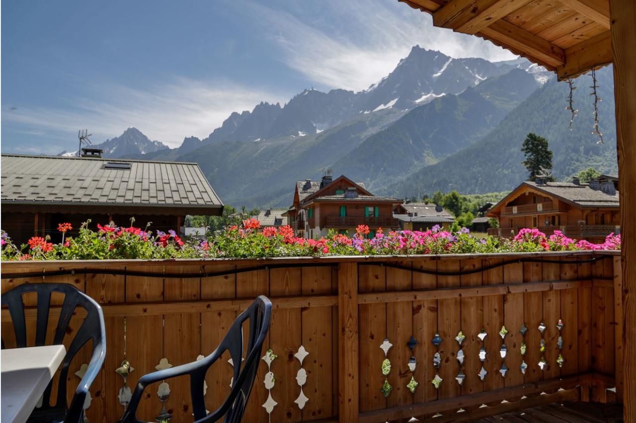 Habitación Cuádruple con terraza - Lado Mont Blanc