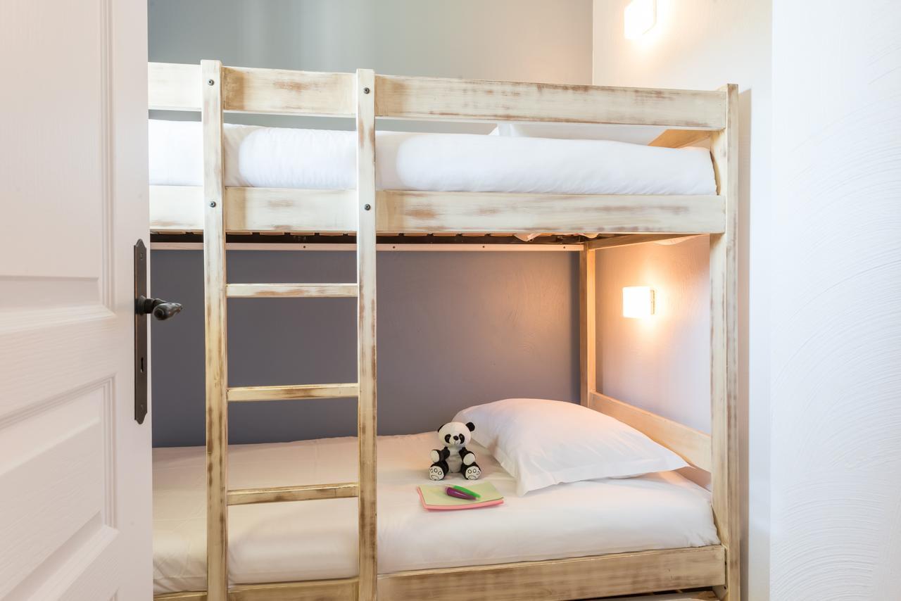 Appartement 1 Chambre avec Coin Nuit dans Alcôve, Climatisation et Terrasse ou Balcon (6 Personnes) - Vue sur Mer