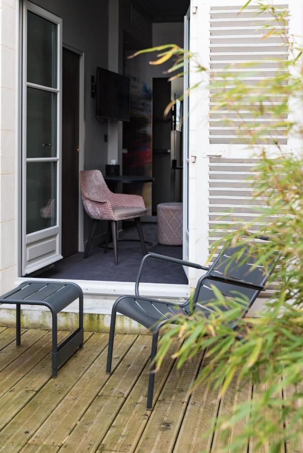 Chambre Double ou Lits Jumeaux Parenthèse avec Terrasse