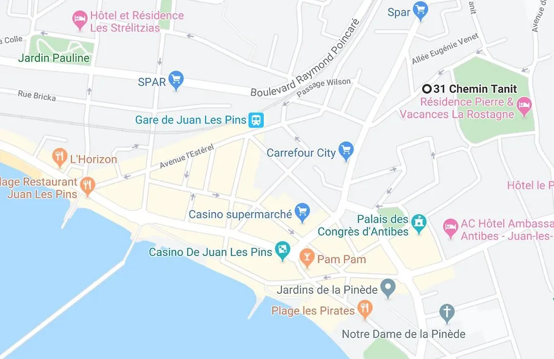 Centre Juan Les Pins 1 Bedroom With Ac, Swimming Pool And Parking-1