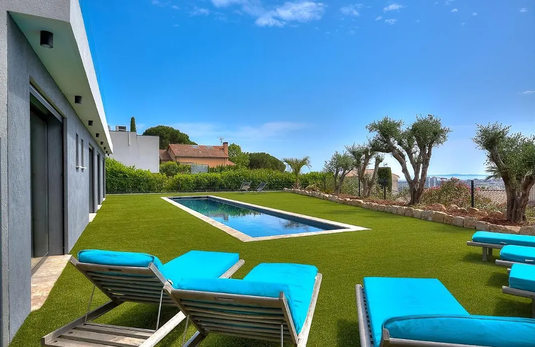 Villa Contemporaine A Nice, Vue Mer La Dolce Vita-1