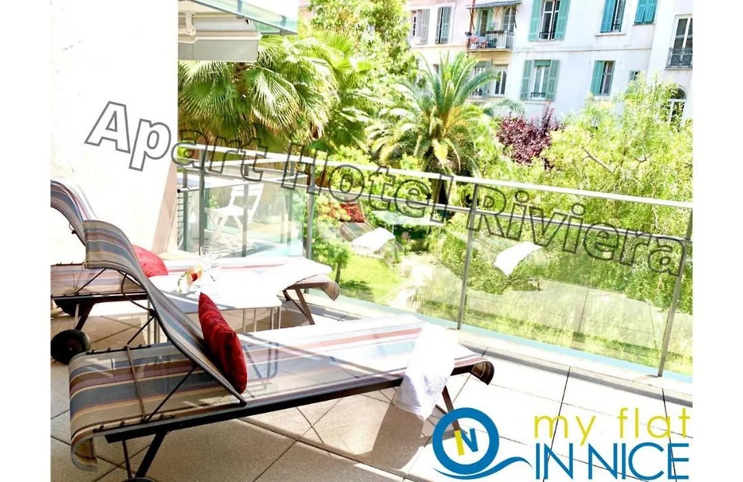 Aparthotel Riviera - Coeur Nice - Grand Superieur Studio Ac - Incroyable Terrasse - Garden View - Terrasse Jardin Pastorelli 1-1
