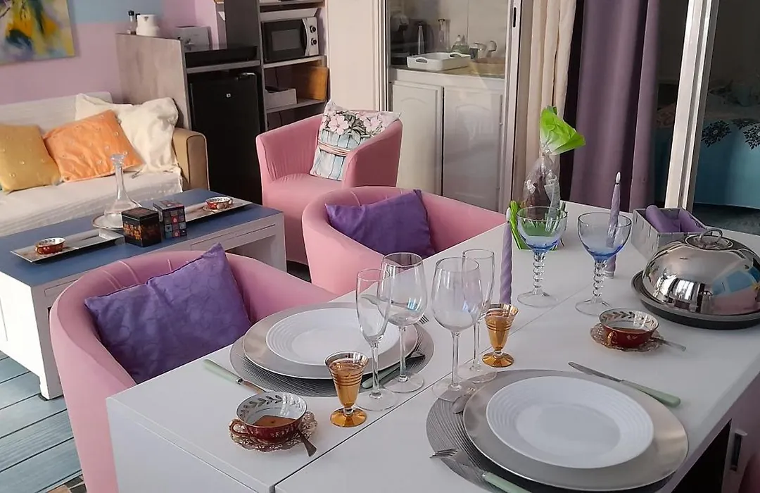 Nice Chambre Exclusive Dans 2 Pieces 40 M2 Atypique Original Dans Grande Structure Type Appartement D'Hote 80 M2 200 M Mer Promenade Des Anglais Sejour Chez L'Habitant-1