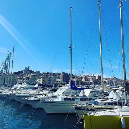 Suite privée du balcon du vieux port Marseille-3