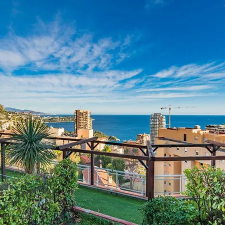 Frontière Monaco, Terrasse, Vue Mer, Parking - AB-3