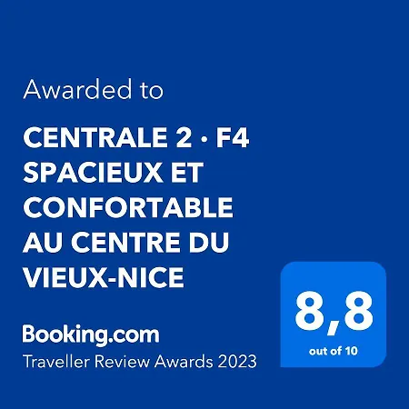 Centrale 2 - F4 Spacieux Et Confortable Au Centre Du Vieux-Nice-2