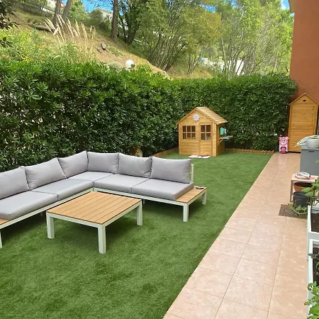 Bel Appartement Lumineux, Terrasse, Jardin, Piscine, 1 Chambre-2