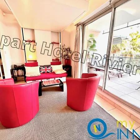 Aparthotel Riviera - Coeur Nice - Grand Superieur Studio Ac - Incroyable Terrasse - Garden View - Terrasse Jardin Pastorelli 1-2