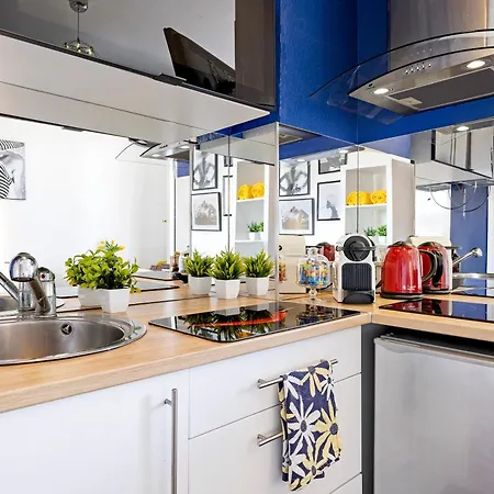 Center - Balcony Quiet - Air Conditioner - Kitchen - Wifi - Tram-3