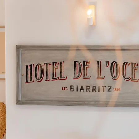 Hotel Restaurant de l'Océan - Coeur de ville, proche Grande Plage et Port Vieux-2