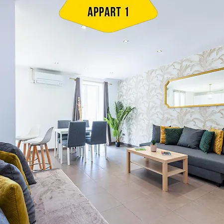Casa Reine Jeanne- Ideal Groups & Family -Central Near Train Station - Parking - New&Confort-Ac-2