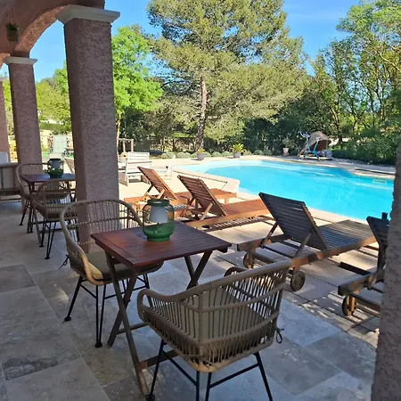 Le Mas Victoria - Chambres d'hôtes avec table d'hôtes-Parking privé ferme-3