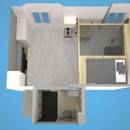 Gregbnb - Filet Suspendu ! - Parking Inclus - Climatise - Wifi -15Min Gare-3