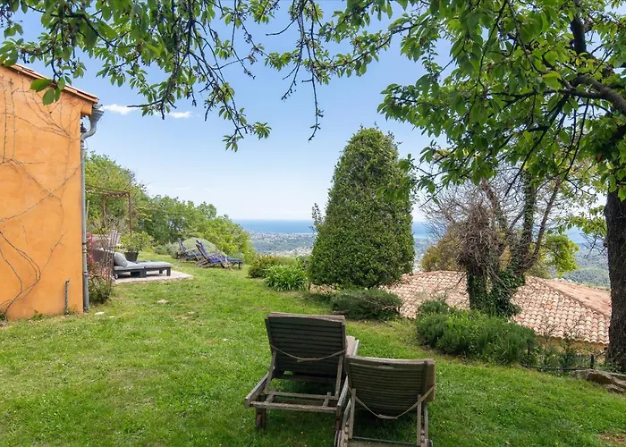 Les Mas d'Azur Villa Vence mit Pool