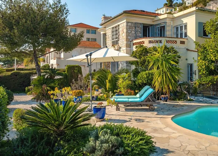 Exclusive!Villa Eolienne:Vue Mer,Piscine Nice acceptant les animaux