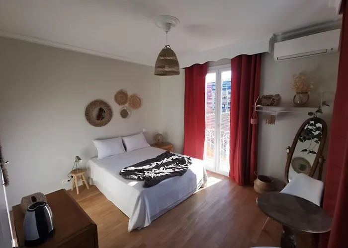 Chambre Privee Luxueuse Villa Monte 0Ropa Nice