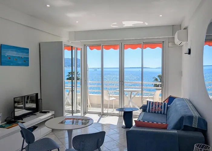 Superbe Appartement Vue Mer Panoramique Juan-les-Pins