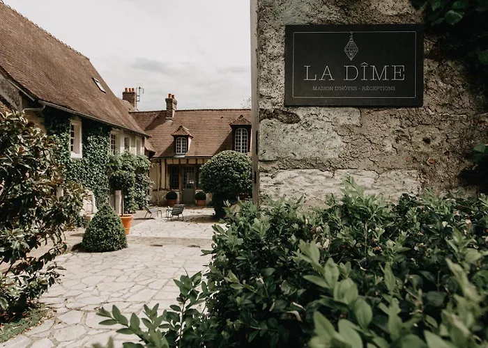 La Dime De Giverny - Chambres D'Hotes-Spa-Restaurant